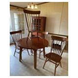 44" Dinette Table & 4 Chairs
