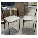2 - Folding Chairs & Card Table