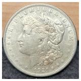 1921-S Morgan Dollar AU