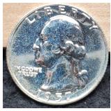 1957 Proof W. Quarter