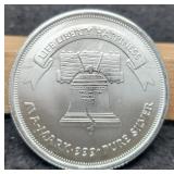1 Troy Oz. Silver Round By Liberty Silver