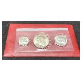 1976 3 Silver coin Unc. Bicentennial Set