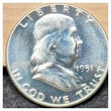 1951 Proof F. Half Dollar