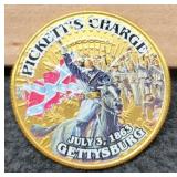 2014 Kennedy Half Dollar Gold Plated & Enhanced