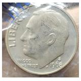 1968-S Proof R. Dime