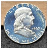 1963 Proof F. Half Dollar