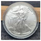 2024 Silver Eagle In Capsule