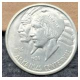 1936 Comm. Half Dollar "Arkansas" Unc.