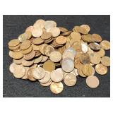 Lot w/ 174 L. Cents 1950