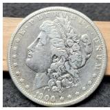 1900-O Morgan Dollar VF Scratches
