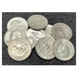 (10) Silver W. Quarters