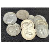 (10) Silver W. Quarters