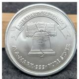 1 Troy Oz. Silver Round By Liberty Silver