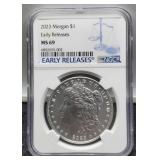 2023 Slab Morgan Dollar NGC MS69 w/
