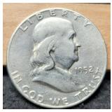 1952-S F. Half Dollar XF