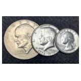 1976 3 Coin Bicentennial Set
