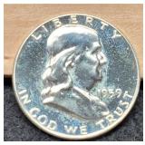 1959 Proof F. Half Dollar