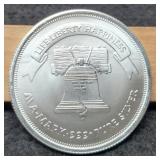 1 Troy Oz. Silver Round By A-Mark