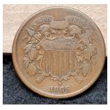1865 Two Cent