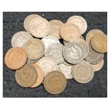 (30) Indian Head Cents Back To 1896