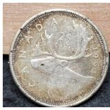 1963 Canada Silver Quarter