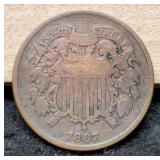 1867 Two Cent