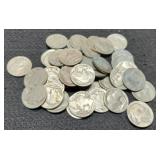 (44) No Date Buffalo Nickels