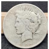 1922 Peace Dollar