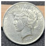 1923 Peace Dollar XF