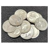 (10) Silver W. Quarters