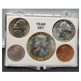 1963 5 Coin Unc. Year Set