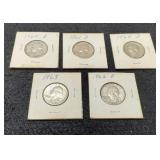 (5) Silver W. Quarters