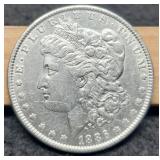 1886 Morgan Dollar AU