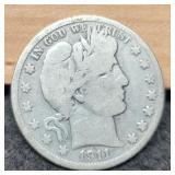 1911 Barber Half Dollar