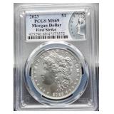 2023 Slab Morgan Dollar PCGS MS69 w/