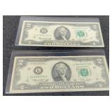(2) 1976 $2 FR Notes