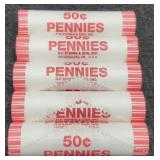 (5) 2009 Bank Rolls L. Cents BU "Formative Years"