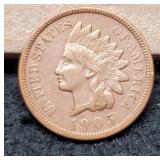 1905 Indian Head Cent w/ Liberty