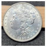 1897 Morgan Dollar AU