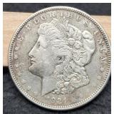1921-D Morgan Dollar XF