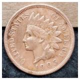 (14) 1905 Indian Head Cents w/ Full Liberty