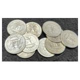 (10) Silver W. Quarters