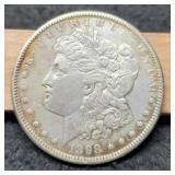 1898-S Morgan Dollar XF Toning