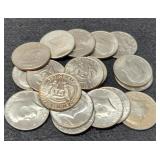 (20) K. Half Dollars 1971-1990