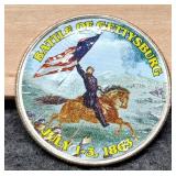 K. Half Dollar Color Enhanced