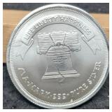 1 Troy Oz. Silver Round By Liberty Silver