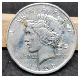 1922 Peace Dollar VF