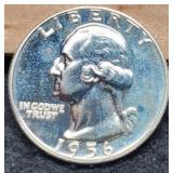1956 Proof W. Quarters