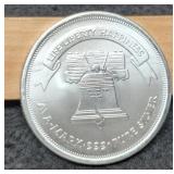 1 Troy Oz. Silver Round By A-Mark