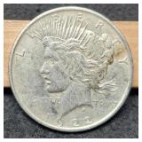 1922-D Peace Dollar XF